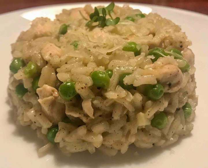Chicken Pea Risotto