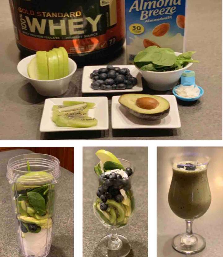 Green Power Protein Smoothie 🍹