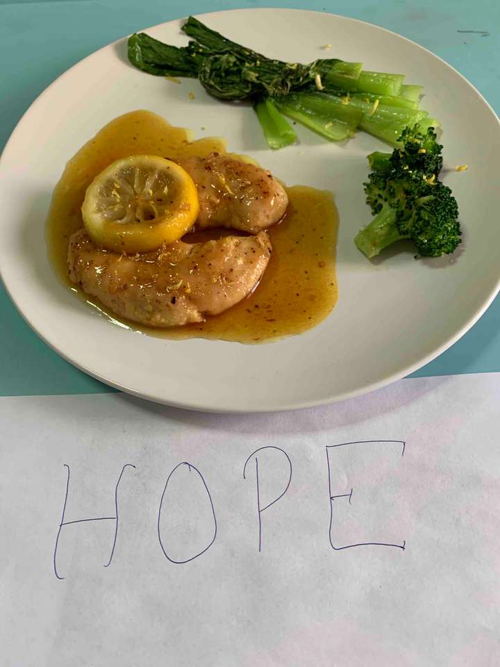 Honey lemon chicken