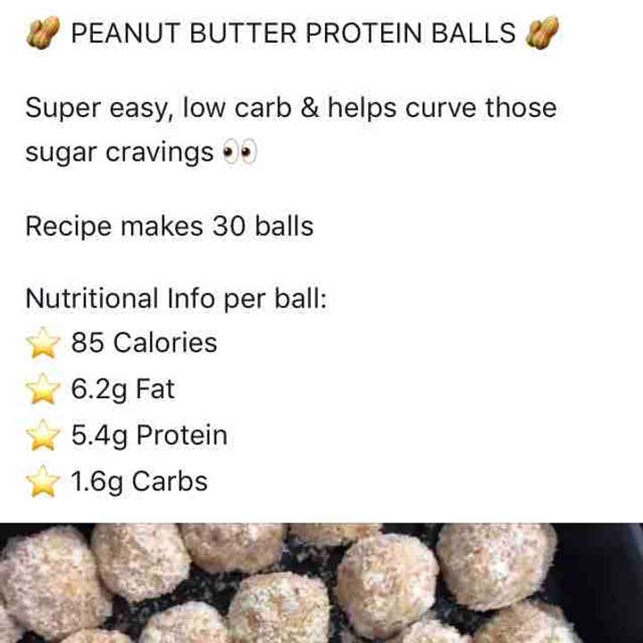 Peanut Butter Protein Balls 