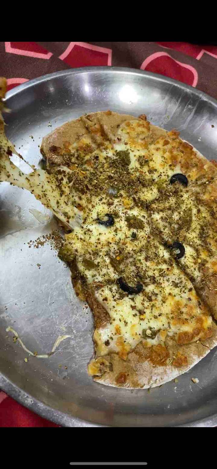 Soya chunks pizza