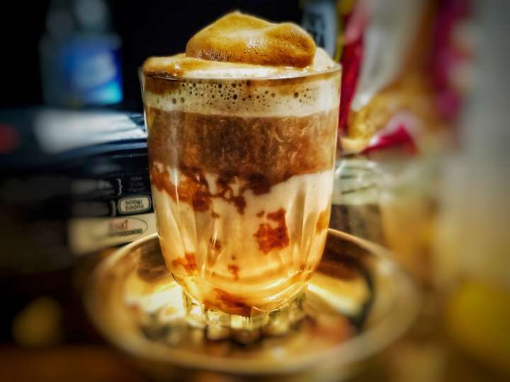 Whey Dalgona coffee