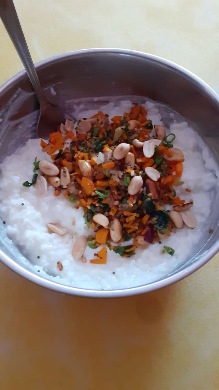 vegetable curd rice