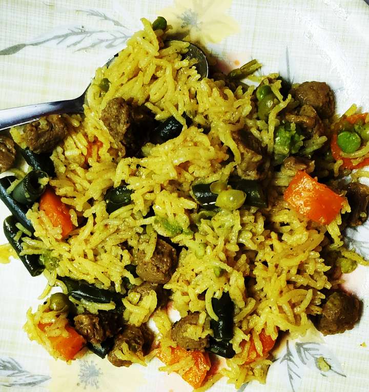 Soya Pulao