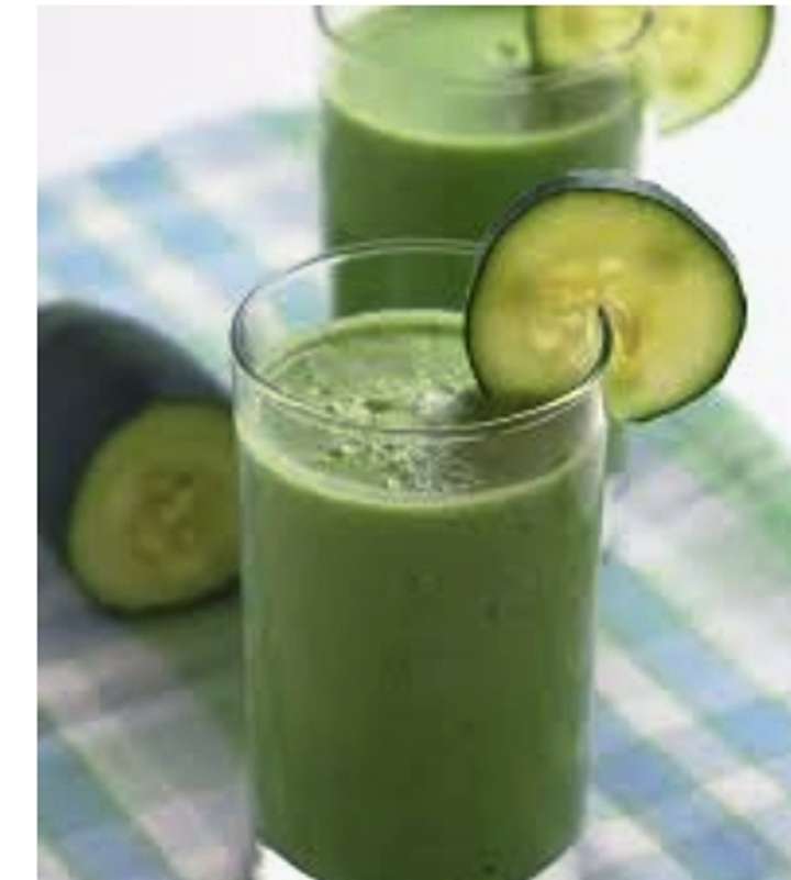 palak milk shake