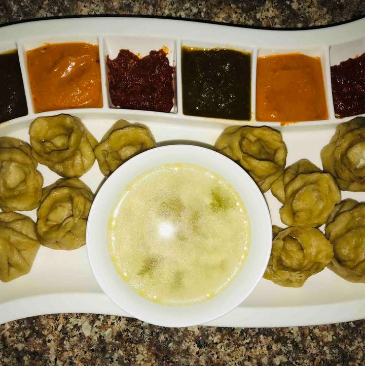 T Momo with filling 