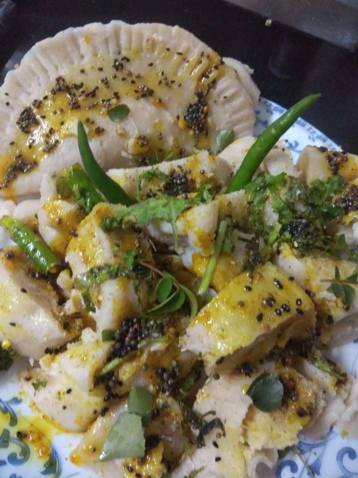Stuffed fara's (फरा) 