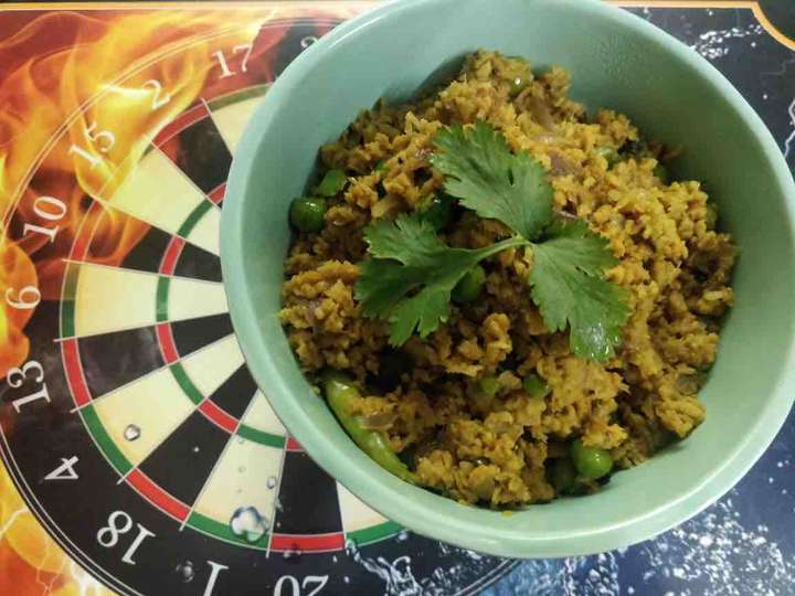 Peppery Soya bhurji
