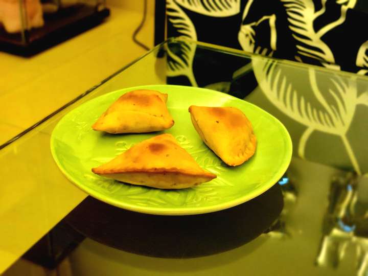 Healthy Baked Paneer Samosa