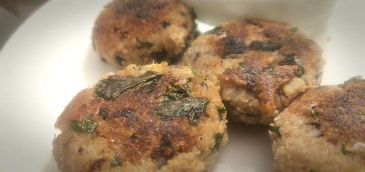 Soya chunk tikki
