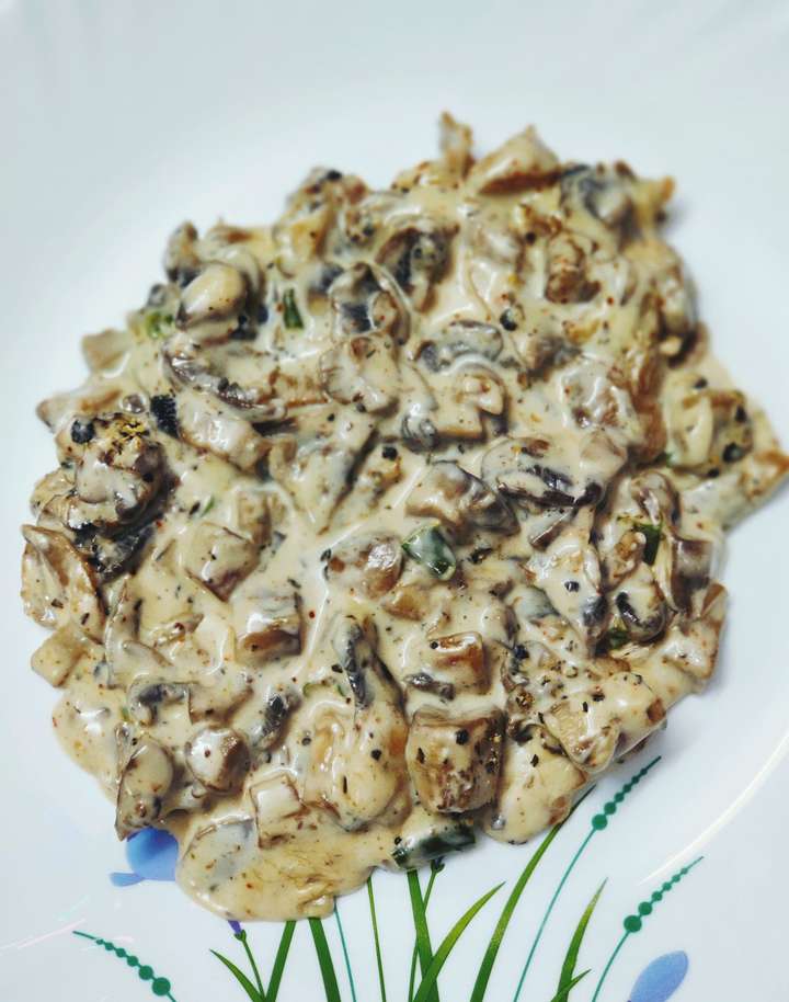 Cheesy Mushroom