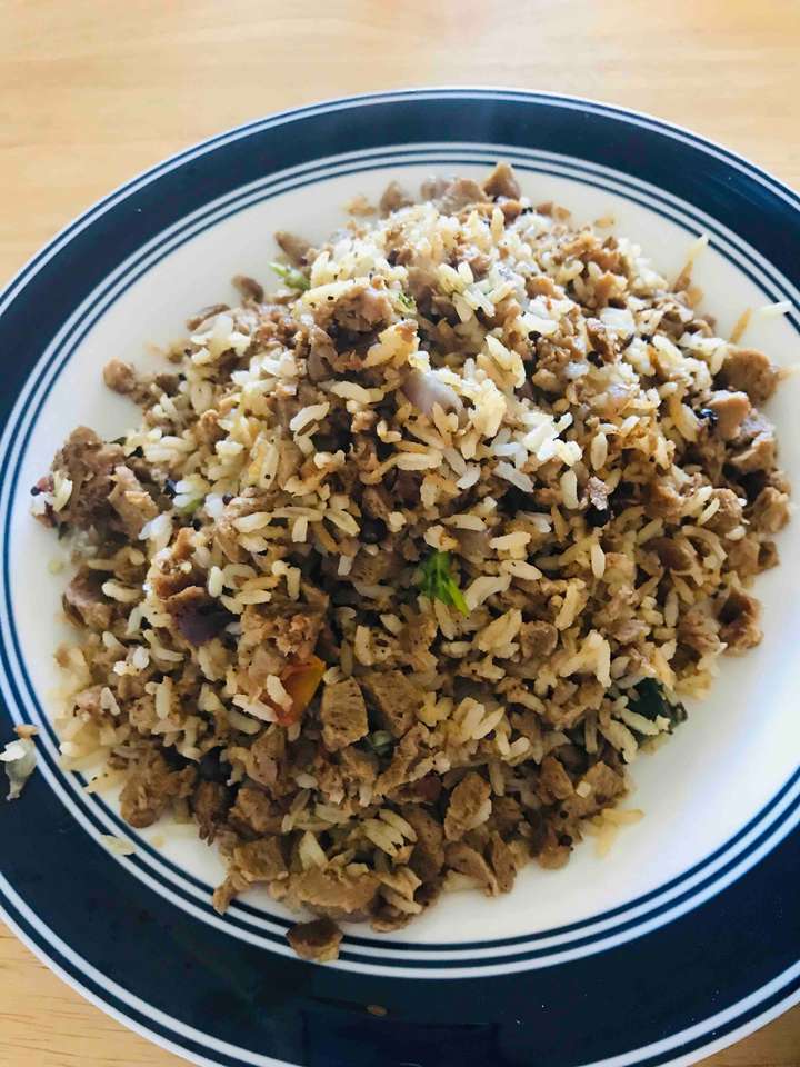 Healthy Soya Pulao .