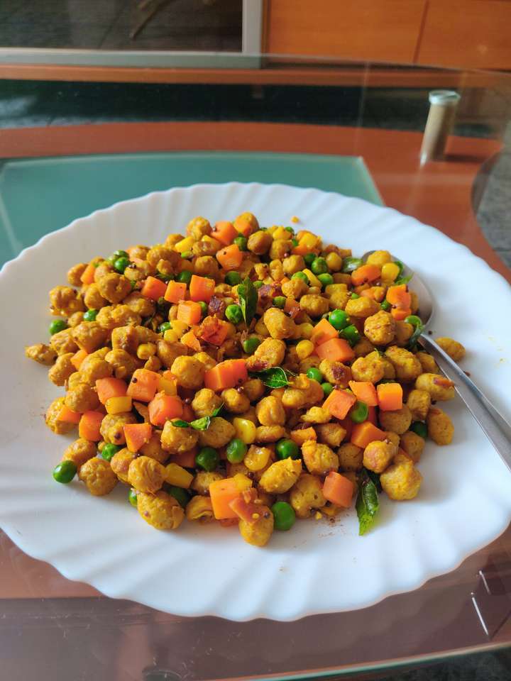 Soya poha