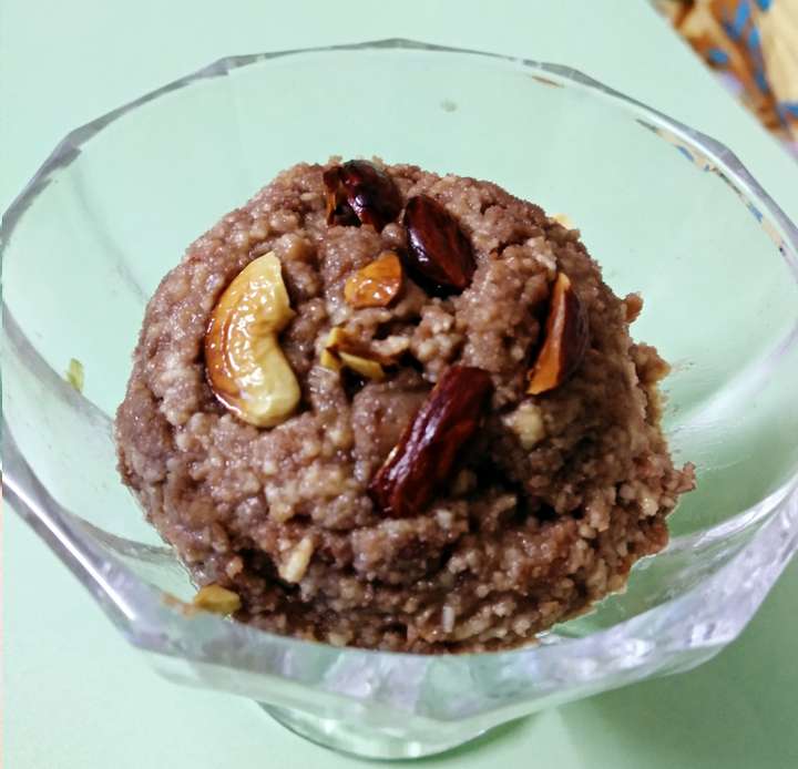 whey paneer halwa