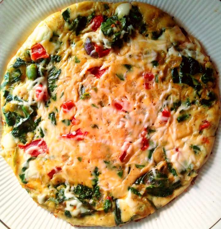 Spinach Egg Frittata