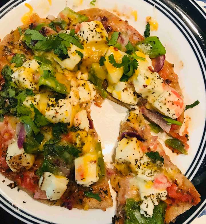 Roti flour - Veg Pizza 