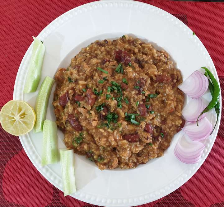 Rajma Chicken Khichdi