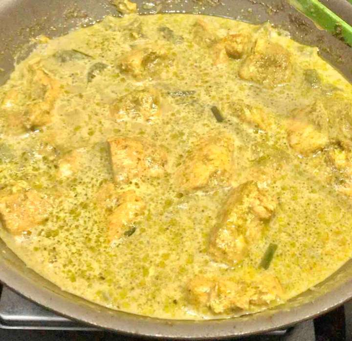 Thai chicken curry