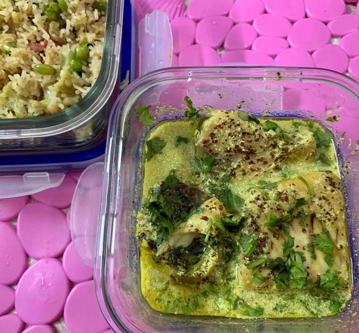 Shorshe Maach (Mustard fish)