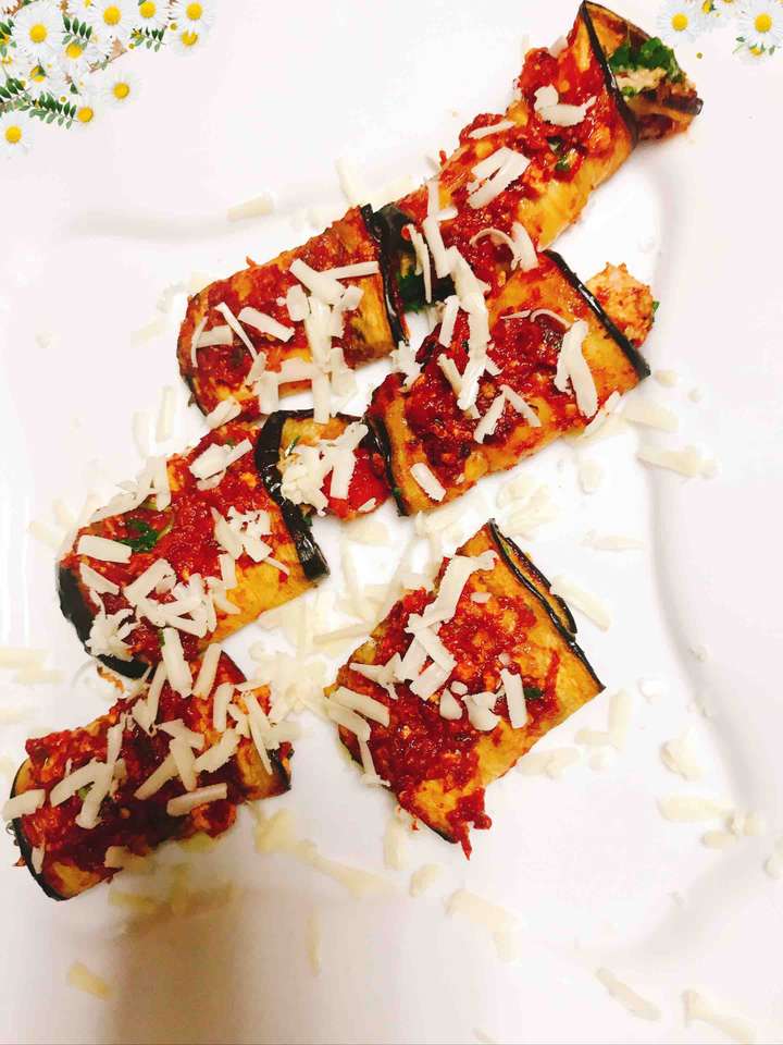 Eggplant Paneer Rollatini 
