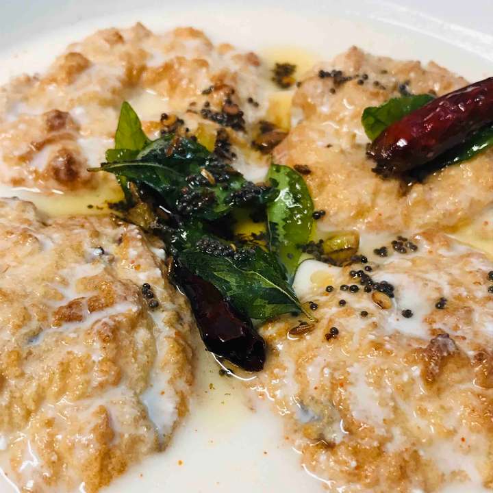 Zero oil Dahi Vada