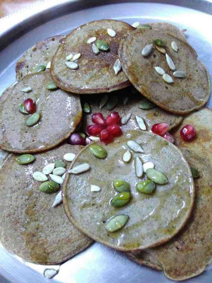 Ragi pancakes 