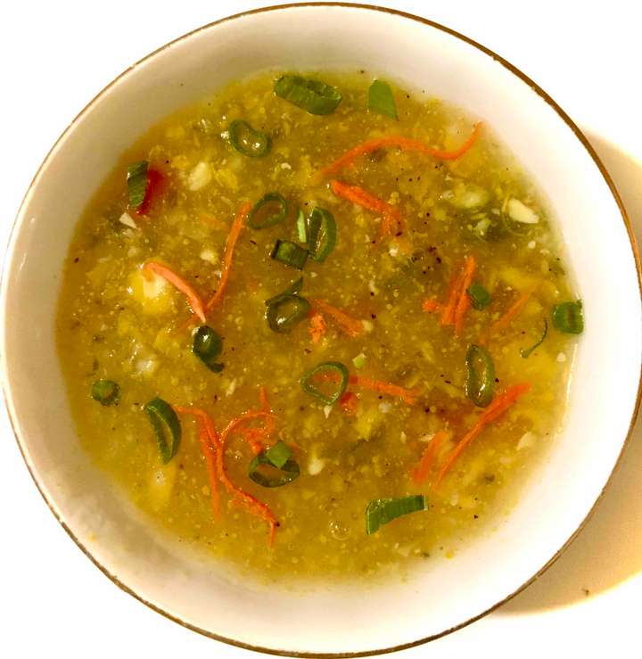 Chicken veggie soup