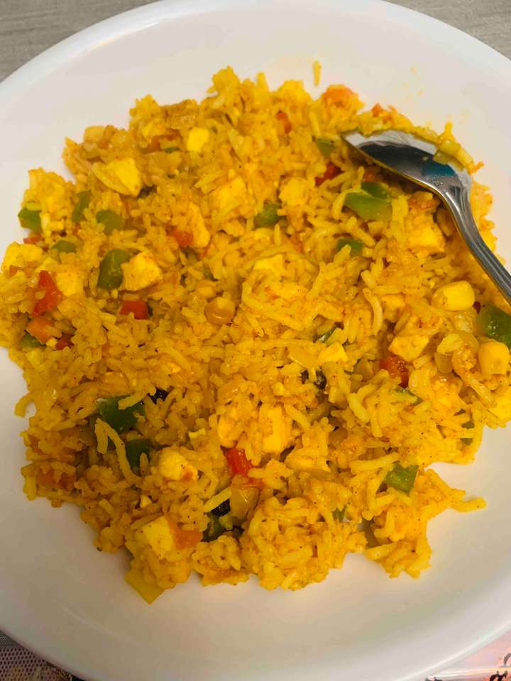 Paneer Veggie Pulao