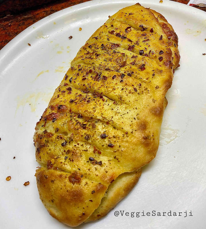 Cheese Stuffed Garlic Breadsticks