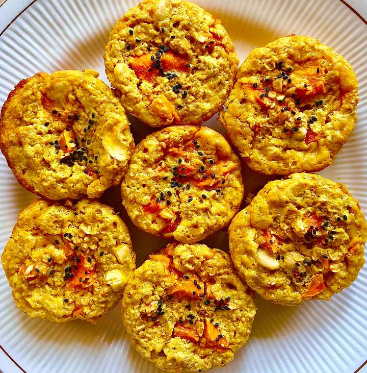 Mango Oatmeal poppers
