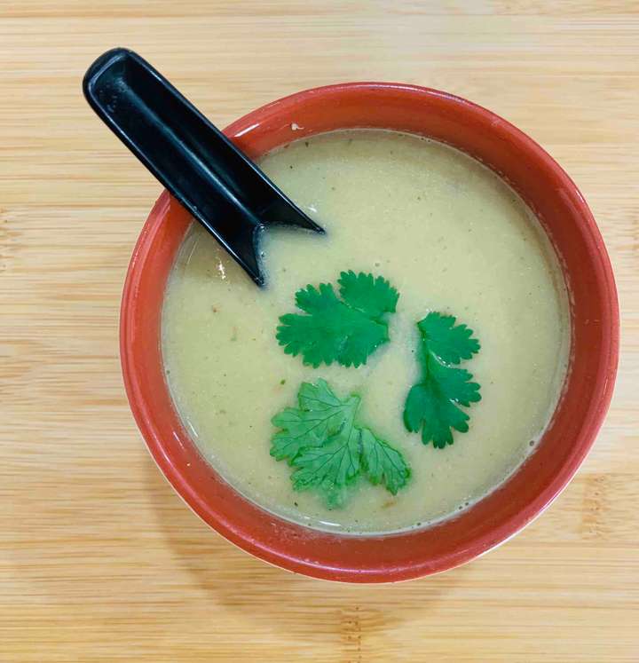 Cream of cauliflower soup