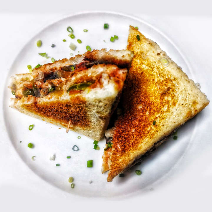 Caponata Club Sandwich