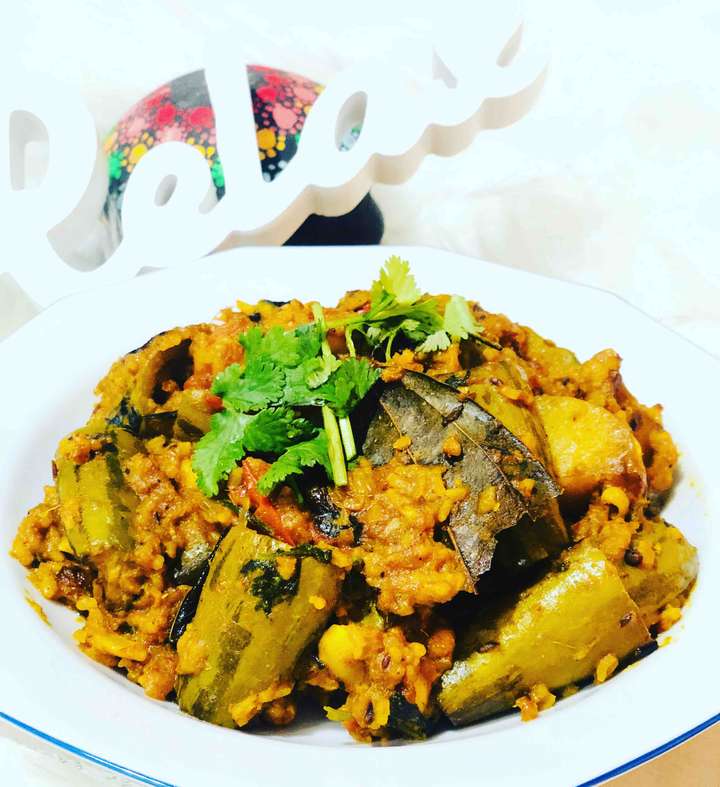 potol ghonto(parwal rice)