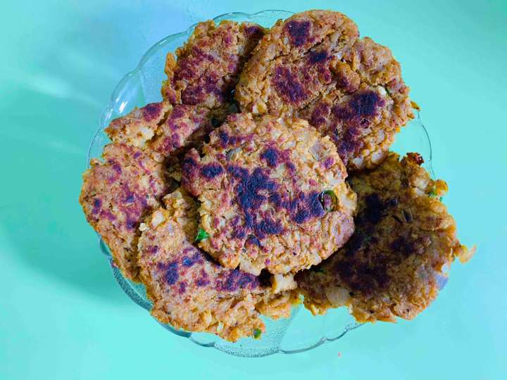 Potato-Soya Tikki