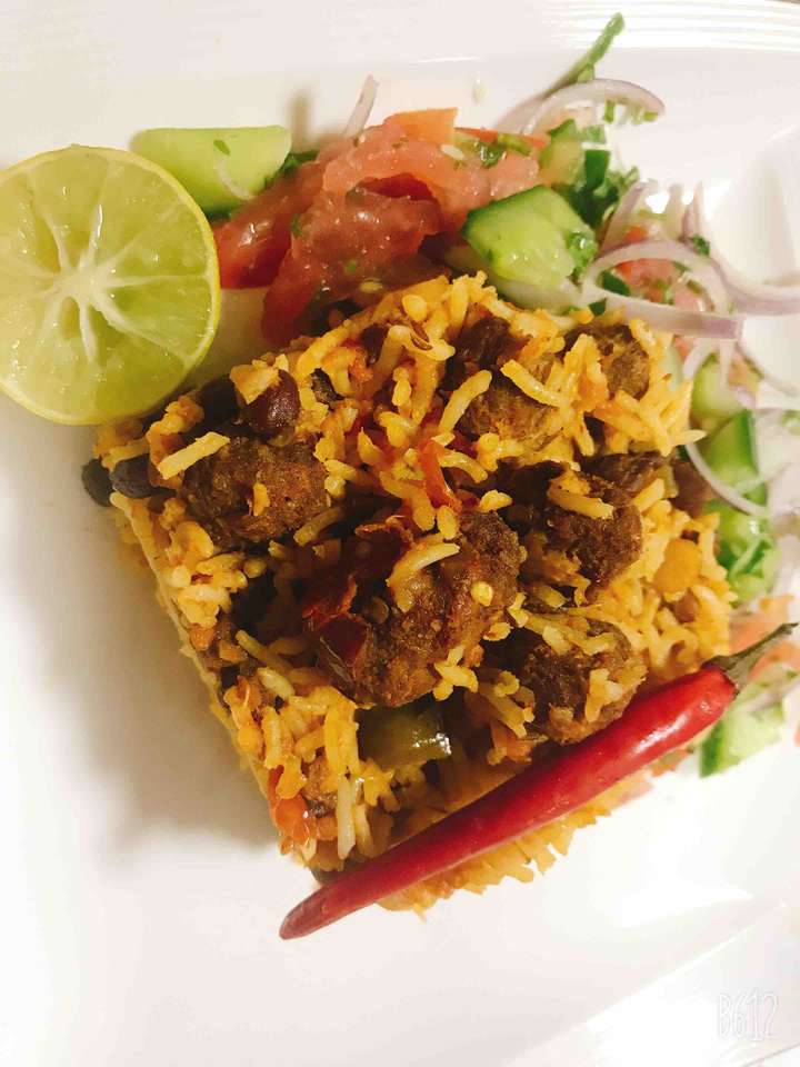 Kabuliwala Soya Pulao 