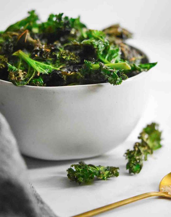 Kale chips (one of my favorites)