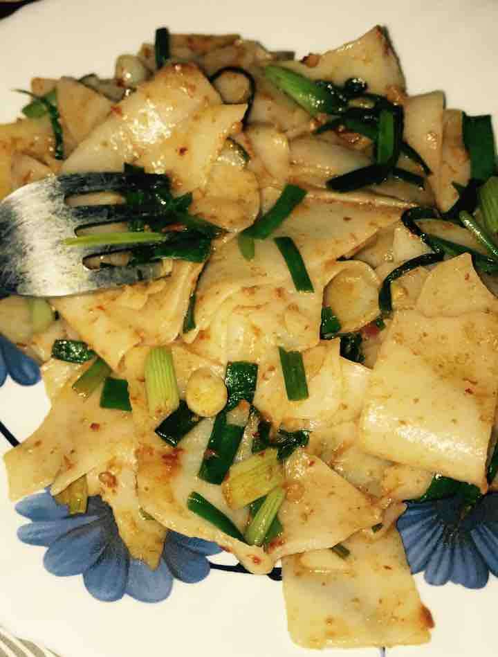 Spicy Ribbon Ada ( Rice pasta )