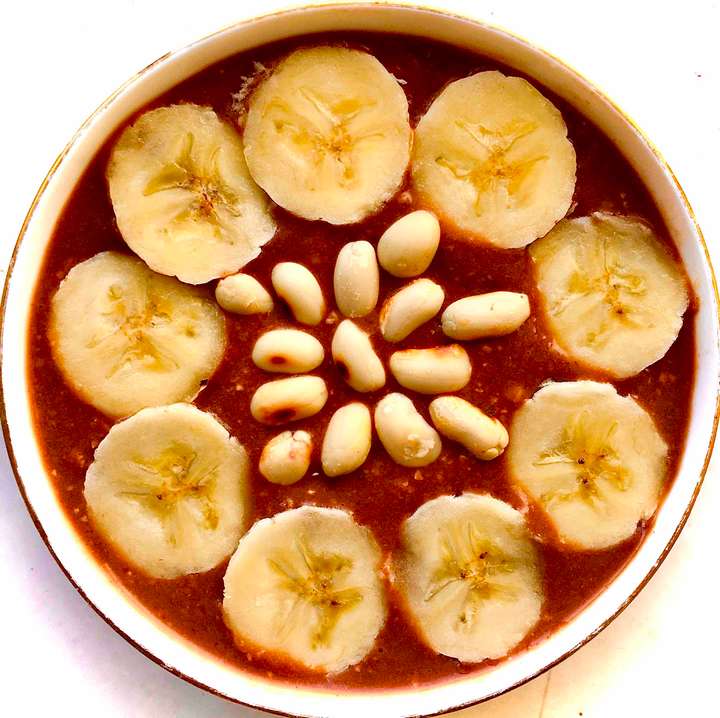 Overnight snickers oatmeal 
