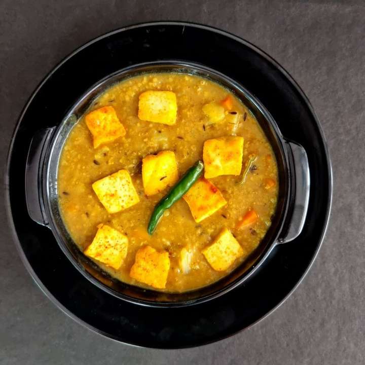 Dalia Paneer Khichdi
