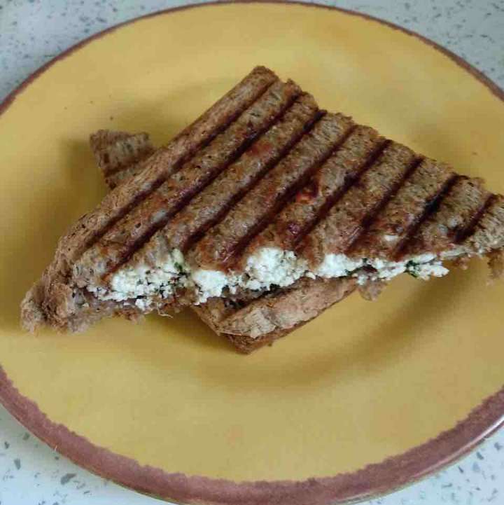 Paneer and Cheese Sandwhich 