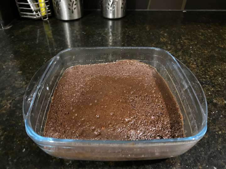 Chocolate protein bowl brownie