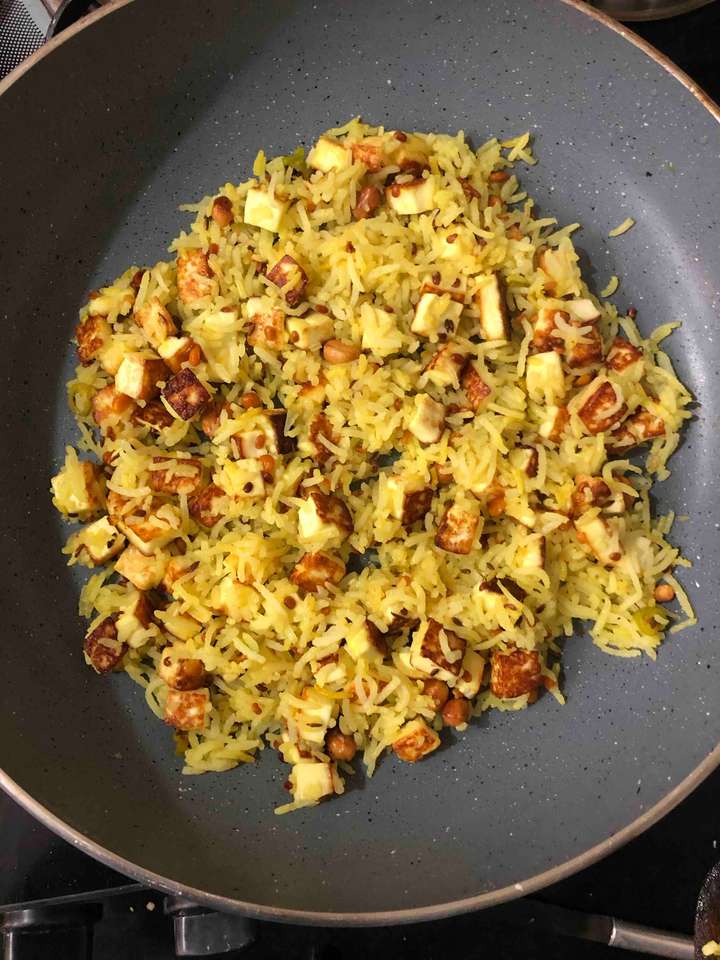 paneer lemon rice