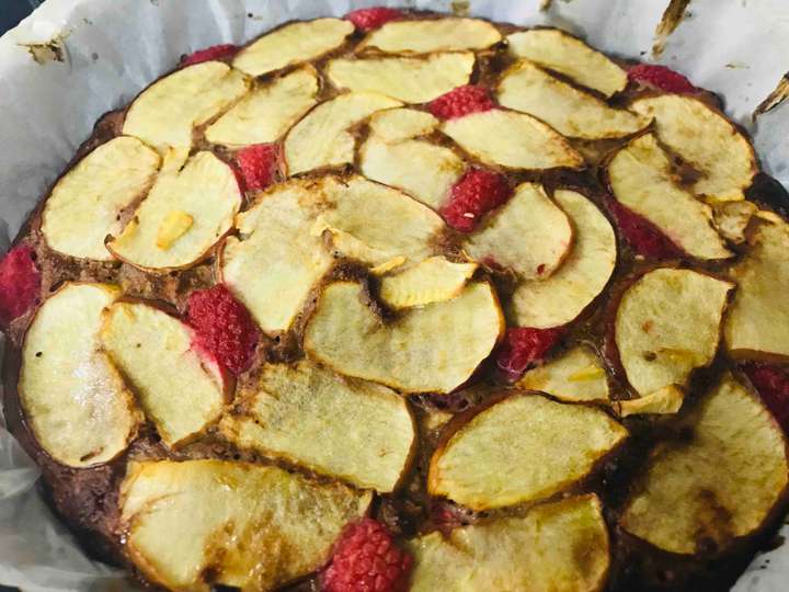 Apple Raspberry Bread🍞 (72.5cal/piece)