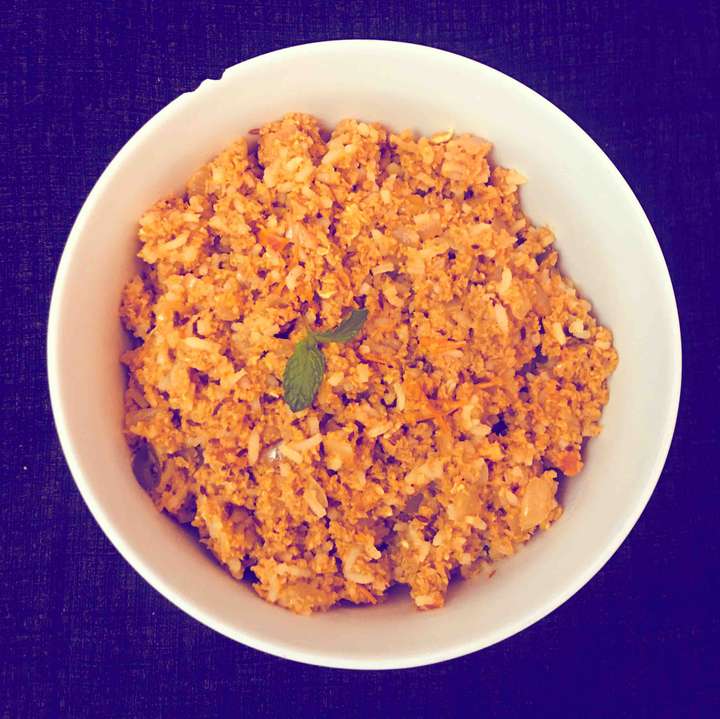 Egg-Soya Fried Rice