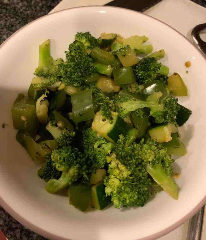 Greens Cooked in ACV