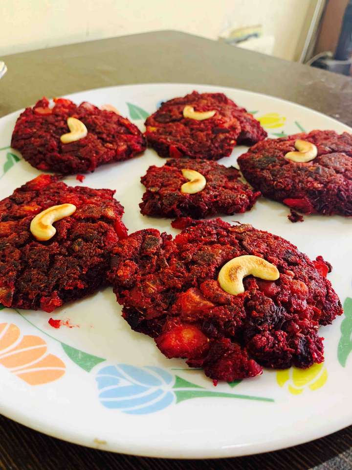 Beetroot Aloo Tikki