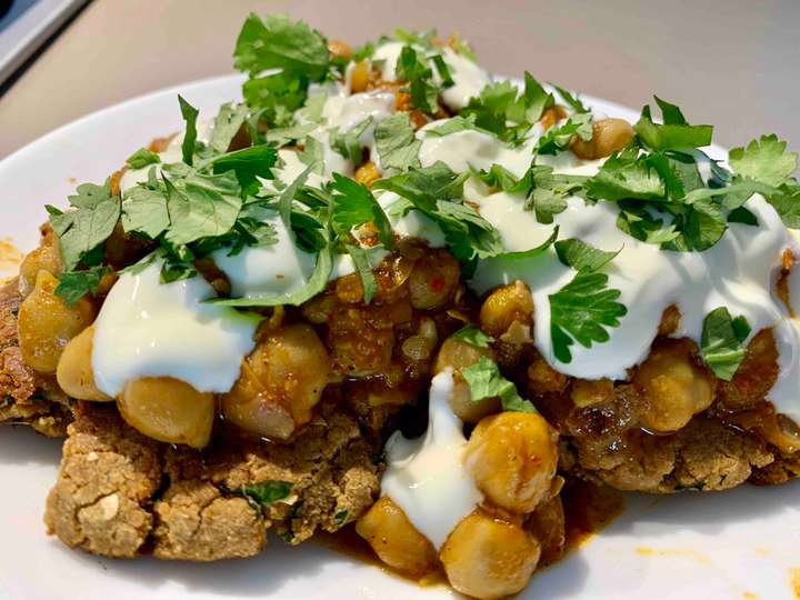 Soya Ragda/Chole Patties 