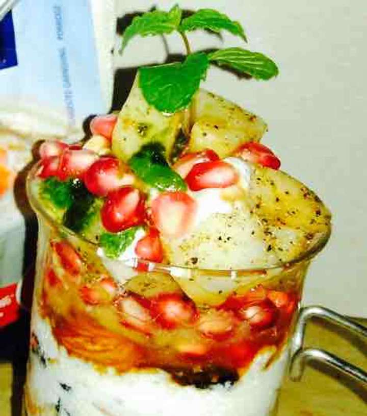 Soya granules Oats  Potato chaat