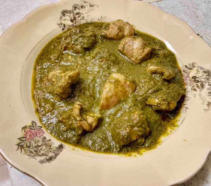 Chicken saag walla!