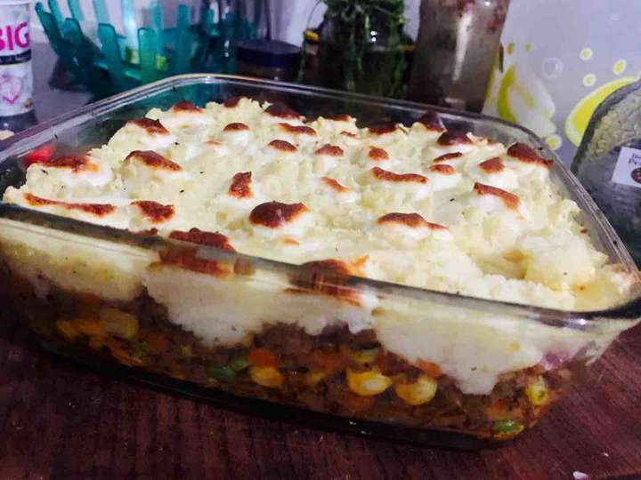 Home baked Shepherd’s Pie